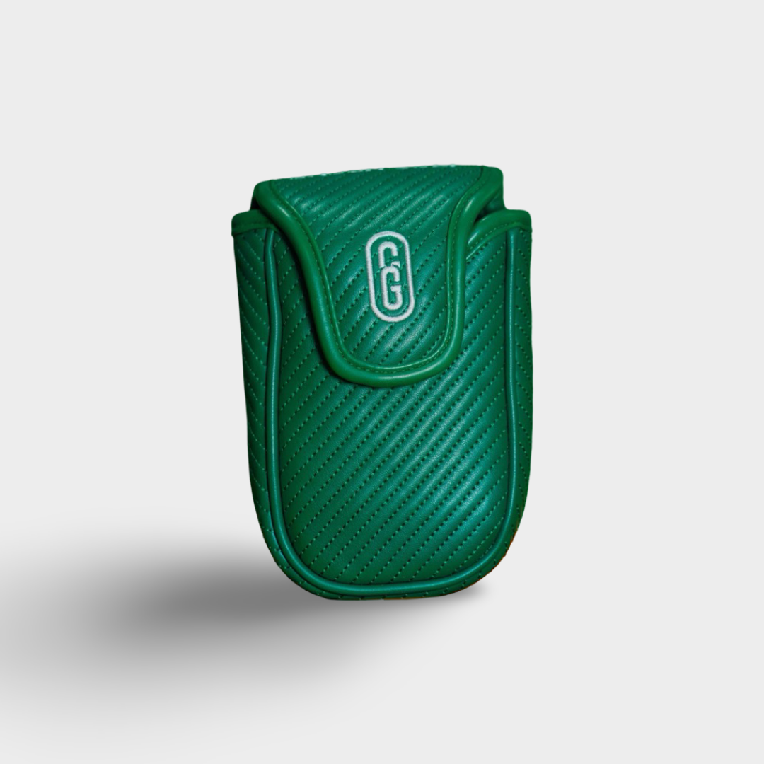 Rangefinder fodral i PU-läder – golf – grön - färg
